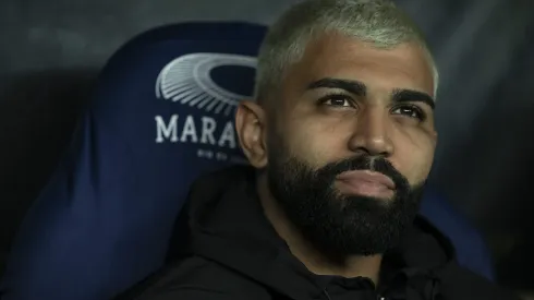 Gabigol, jogador do Flamengo, antes da partida contra o Fortaleza no estádio Maracanã pelo Brasileirão Série A 2024 - Foto: Jorge Rodrigues/AGIF