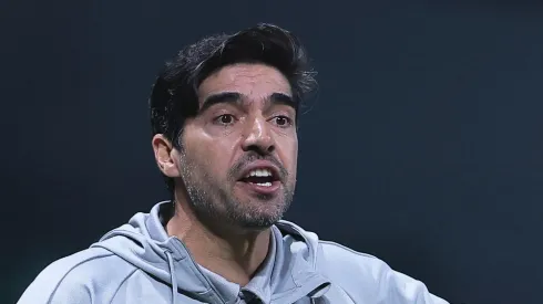 SP - SAO PAULO - 11/07/2024 - BRASILEIRO A 2024, PALMEIRAS X ATLETICO-GO - Abel Ferreira tecnico do Palmeiras durante partida contra o Atletico-GO no estadio Arena Allianz Parque pelo campeonato Brasileiro A 2024.