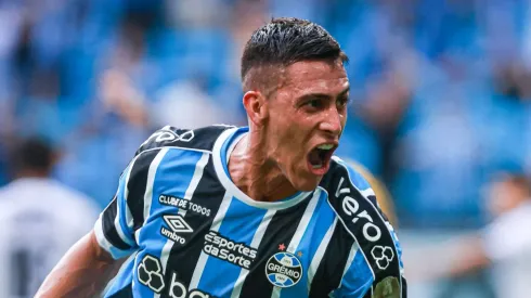 Pavón em ação pelo Imortal. Foto: Maxi Franzoi/AGIF