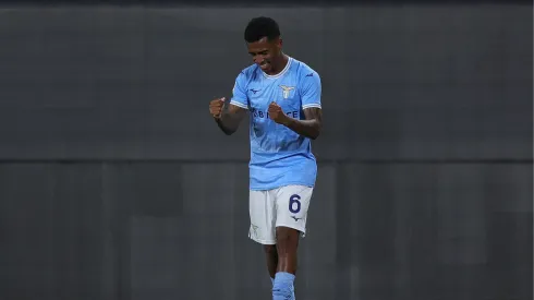 Marcos Antônio, alvo do Flamengo, na Lazio. Foto: Gabriele Maltinti/Getty Images