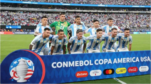 Foto: Elsa/Getty Images - Elenco da Argentina.