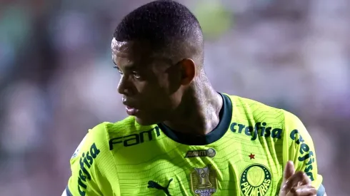 Caio Paulista durante partida entre Portuguesa e Palmeiras, no Estádio Canindé, pelo Paulistão, no dia 28/02/2024.