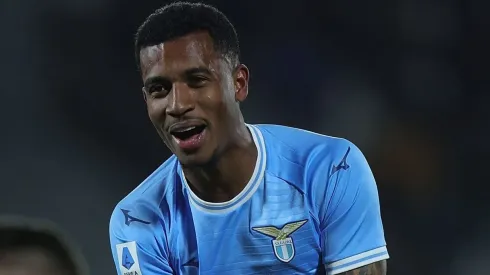 Marcos Antônio, meia da Lazio, da Itália – Foto: Gabriele Maltinti/Getty Images