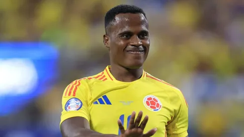 Jhon rias durante a disputa da semifinal da Copa América com a Colômbia.