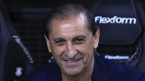 Ramón Díaz na partida entre Corinthians x Criciúma pelo Brasileirão 2024