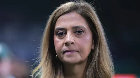 SP - SAO PAULO - 13/06/2024 - BRASILEIRO A 2024, PALMEIRAS X VASCO - leila pereira presidente do Palmeiras durante partida contra o Vasco no estadio Arena Allianz Parque pelo campeonato Brasileiro A 2024.
