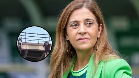 Presidente Leila Pereira, do Palmeiras. Foto: Marcello Zambrana/AGIF