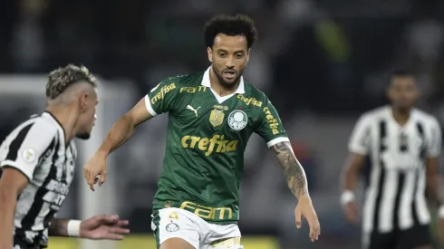 Felipe Anderson em ação no Nilton Santos. Foto: Jorge Rodrigues/AGIF