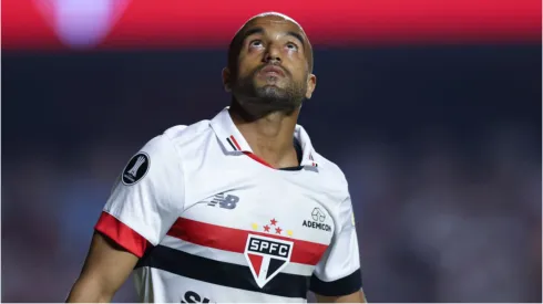 Foto: Alexandre Schneider/Getty Image - Lucas Moura em jogo do SPFC