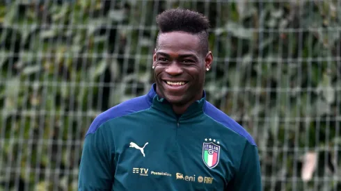 Mario Balotelli, atacante da Seleção Italiana - Foto: Claudio Villa/Getty Images