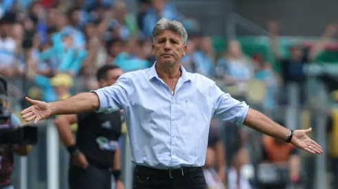 Renato Gaúcho pede agilidade na recuperação da Arena do Grêmio. Foto: Maxi Franzoi/AGIF
