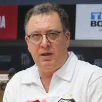 Marcelo Teixeira fala sobre planos do Santos envolvendo novo goleiro: \'aguardar outra situação\'