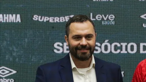 Mário Bittencourt é avisado e cria de Xerém pode voltar ao Fluminense. FOTO: LUCAS MERÇON / FLUMINENSE F.C.