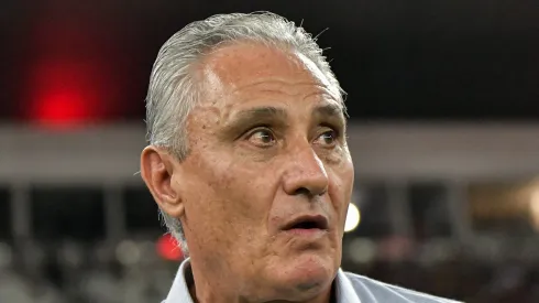 Tite em partida do Campeonato Brasileiro