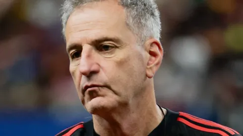 Rodolfo Landim durante partida entre Amazonas e Flamengo, na Arena da Amazônia, pela Copa do Brasil, no dia 22/05/2024.
