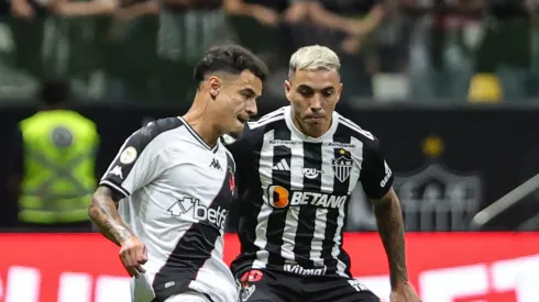 Philippe Coutinho jogador do Vasco durante partida contra o Atletico-MG no estadio Arena MRV pelo campeonato Brasileiro A 2024. Foto: Gilson Lobo/AGIF