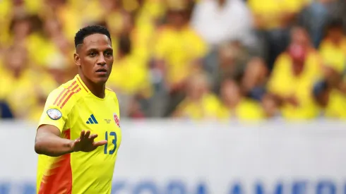 Yerry Mina foi oferecido ao Internacional. Foto: Hector Vivas/Getty Images