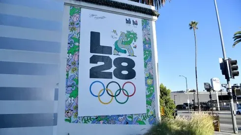 Logo dos Jogos de Los Angeles 2028