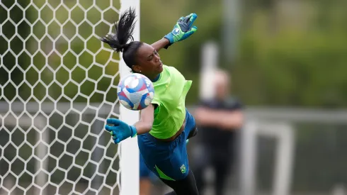 Goleira está em sua primeira olimpíada. Divulgação/Rafael Ribeiro/CBF.