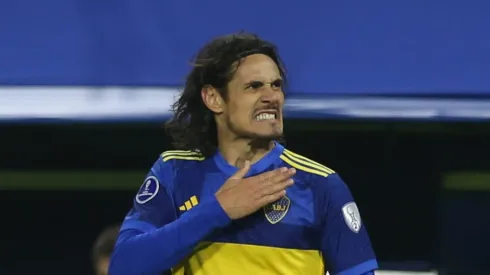 Cavani é o artilheiro do Boca Juniors na Sul-Americana. (Photo by Daniel Jayo/Getty Images)