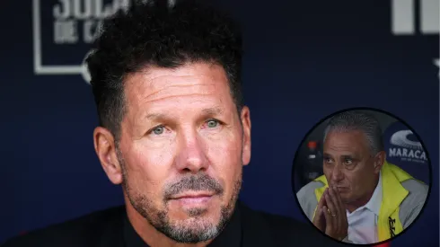Atlético de Madrid de Simeone enviou olheiro para monitorar de perto o volante Evertton Araújo, sem espaço com Tite - Fotos: Getty Images