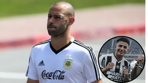 Mascherano detonou organização das Olimpíadas de Paris e revelou que Almada foi roubado Fotos: AGIF e Getty Images