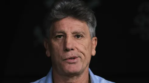 Renato Portaluppi durante o empate com o Corinthians. Foto: Ettore Chiereguini/AGIF