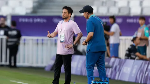 Treinador fez sua estreia nas Olimpíadas 2024. Divulgação/Rafael Ribeiro/CBF.