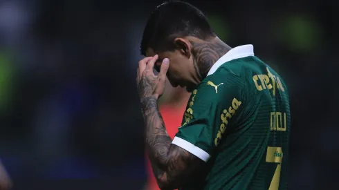 SP - SAO PAULO - 23/06/2024 - BRASILEIRO A 2024, PALMEIRAS X JUVENTUDE - Dudu jogador do Palmeiras durante partida contra o Juventude no estadio Arena Allianz Parque pelo campeonato Brasileiro A 2024. Foto: Ettore Chiereguini/AGIF
