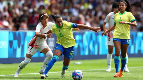 Marta em Brasil x Japão, pelos jogos olímpicos.