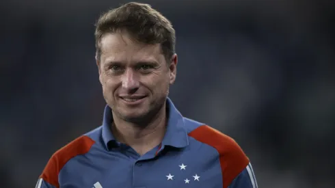 Técnico Fernando Seabra vem fazendo um ótimo trabalho no comando do Cruzeiro. Foto: Jorge Rodrigues/AGIF