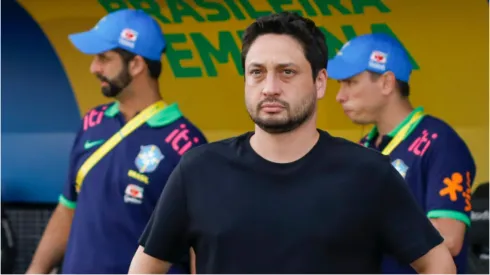 Foto: Ricardo Moreira/Getty Images - Arthur Elias, treinador do Brasil