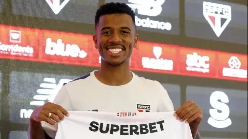 Marcos Antônio foi o único reforço anunciado até aqui pelo São Paulo – Foto: Divulgação/SPFC