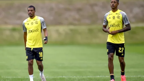 Bruno Henrique e De la Cruz retornam no Flamengo contra Palmeiras - Marcelo Cortes/Flamengo