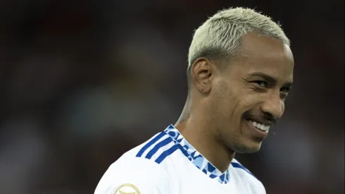 SP - RIO DE JANEIRO - 30/06/2024 - BRASILEIRO A 2024, FLAMENGO X CRUZEIRO - Matheus Pereira jogador do Cruzeiro durante partida contra o Flamengo no estadio Maracana pelo campeonato Brasileiro A 2024. Foto: Jorge Rodrigues/AGIF