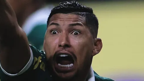 SP – SAO PAULO – 27/07/2024 – BRASILEIRO A 2024, PALMEIRAS X VITORIA – Rony jogador do Palmeiras durante partida contra o Vitoria no estadio Arena Allianz Parque pelo campeonato Brasileiro A 2024.