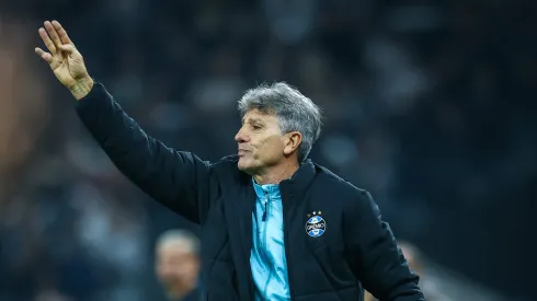 RS - FUTEBOL/COPA DO BRASIL 2024 /GREMIO X CORINTHIANS - ESPORTES - Lance da partida entre Gremio e Corinthians disputada na noite desta quarta-feira, na Neo Química Arena, em Sao Paulo, valida pela da Copa do Brasil 2024. FOTO: LUCAS UEBEL/GREMIO FBPA