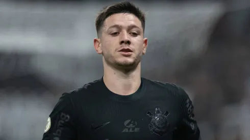 Rodrigo Garro durante partida entre Corinthians e Criciúma, na Neo Química Arena, pelo Campeonato Brasileiro, no dia 17/07/2024. Foto: Ronaldo Barreto/Thenews2/Imago images