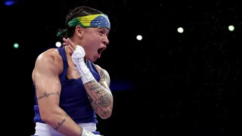 Bia Ferreira saiu com o bronze no peso leve nas Olimpíadas 2024