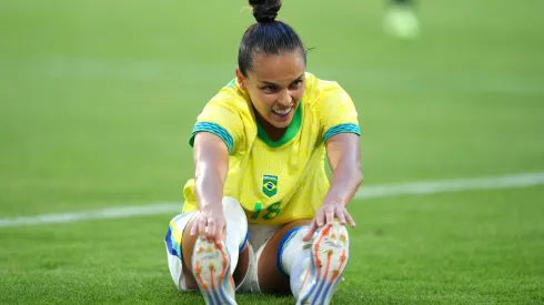 Gabi Portilho em partida da Seleção Brasileira no jogos Olímpicos (Foto: Juan Manuel Serrano Arce/Getty Images)