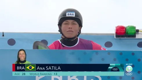 Ana Sátila avança para as quartas de final - Fotos: Reprodução/TV Globo