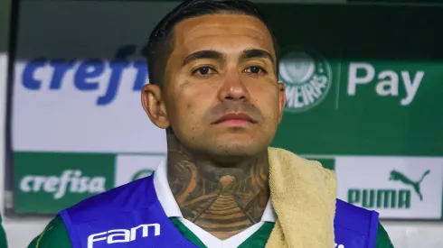 Dudu no banco de reservas em partida entre Palmeiras e Juventude, no Allianz Parque, pelo Campeonato Brasileiro, no dia 23/06/2024. Foto: Yuri Murakami/Fotoarena/IMAGO