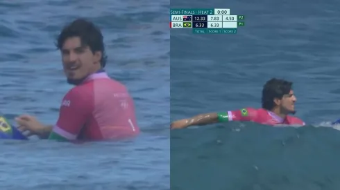 Gabriel Medina perde o ouro nas Olimpíadas 2024 - Foto: Globo