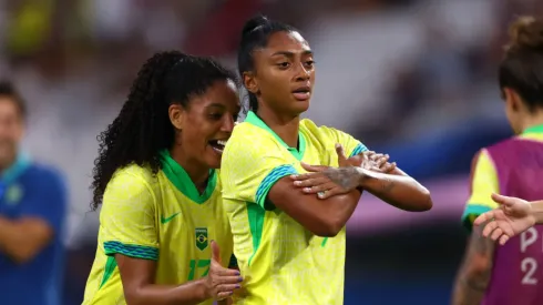 A jogadora completou o placar, selando o 4 a 2. Phil Walter/Getty Images.