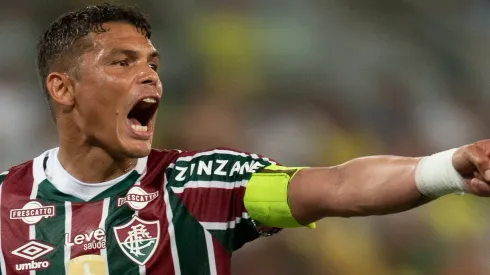Thiago Silva em partida contra o Cuiabá pelo Campeonato Brasileiro