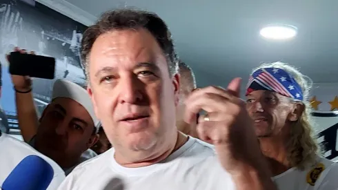 Alex Teixeira, presidente do Santos