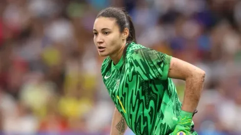 Goleira Lorena, da Seleção Brasileira. Foto: Alex Livesey/Getty Images