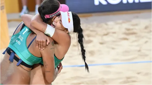 Fotos: Duda e Ana Patrícia conquistam o terceiro ouro para o Brasil na areia - Reprodução/– IMAGO / Xinhua
