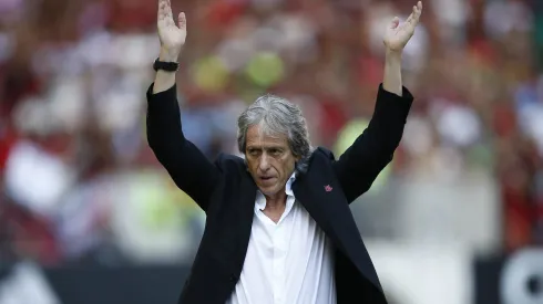RIO DE JANEIRO, BRAZIL – NOVEMBER 03: Flamengo coach Jorge Jesus at Maracana Stadium on November 3, 2019 in Rio de Janeiro, Brazil. (Photo by Wagner Meier/Getty Images)