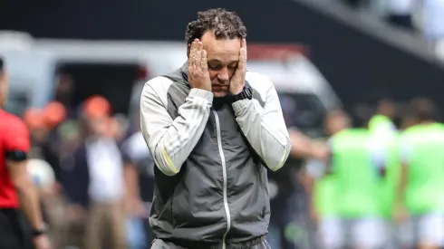Milito, treinador do Atlético-MG, em jogo do Brasileirão
